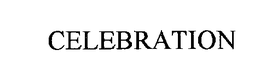 CELEBRATION trademark