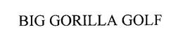BIG GORILLA GOLF trademark