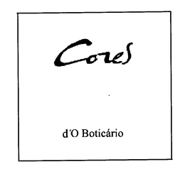 CORES D'O BOTICARIO trademark
