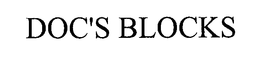DOC'S BLOCKS trademark
