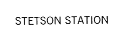STETSON STATION trademark