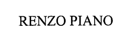 RENZO PIANO trademark