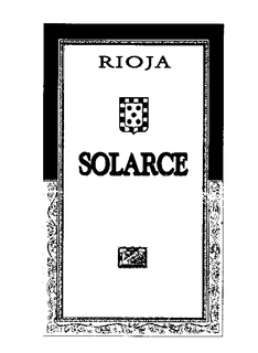 RIOJA SOLARCE CALIFICADA DENOMINACION ORIGEN CONSEJO REGULADOR trademark