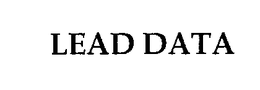 LEAD DATA trademark