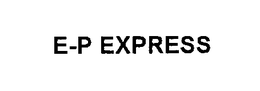 E-P EXPRESS trademark