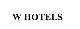 W HOTELS trademark
