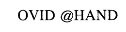 OVID @HAND trademark