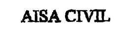AISA CIVIL trademark