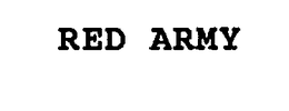 RED ARMY trademark
