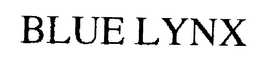 BLUE LYNX trademark