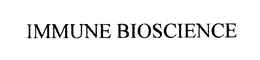 IMMUNE BIOSCIENCE trademark