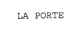 LA PORTE trademark