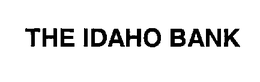 THE IDAHO BANK trademark