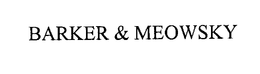 BARKER & MEOWSKY trademark