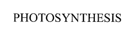 PHOTOSYNTHESIS trademark
