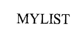 MYLIST trademark