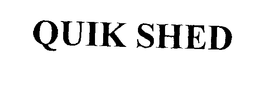 QUIK SHED trademark