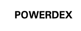 POWERDEX trademark