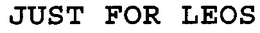 JUST FOR LEOS trademark