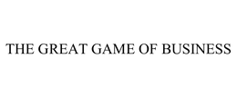 THE GREAT GAME OF BUSINESS trademark