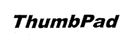 THUMBPAD trademark