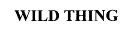 WILD THING trademark