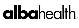 ALBAHEALTH trademark