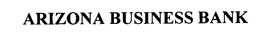 ARIZONA BUSINESS BANK trademark