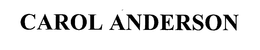CAROL ANDERSON trademark