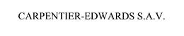 CARPENTIER-EDWARDS S.A.V. trademark