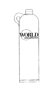WORLD NATURAL SPRING WATER trademark