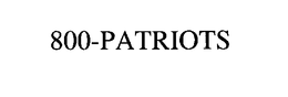 800-PATRIOTS trademark