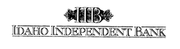 IIB - IDAHO INDEPENDENT BANK trademark