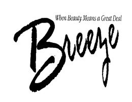 WHEN BEAUTY MEANS A GREAT DEAL BREEZE trademark