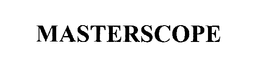 MASTERSCOPE trademark