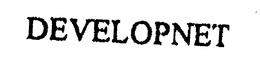 DEVELOPNET trademark