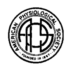 APS AMERICAN PHYSIOLOGICAL SOCIETY FOUNDED IN 1887 trademark