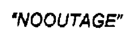 NOOUTAGE trademark