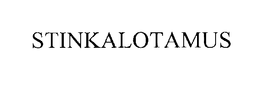 STINKALOTAMUS TV trademark
