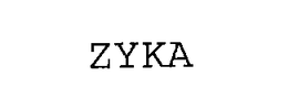 ZYKA trademark