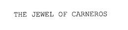 THE JEWEL OF CARNEROS trademark