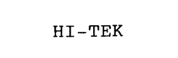 HI-TEK trademark