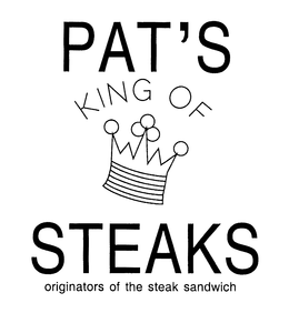 PAT'S KING OF STEAKS ORIGINATORS OF THE STEAK SANDWICH trademark