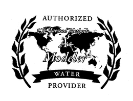 HAESTAD METHODS A+ MODELER AUTHORIZED WATER PROVIDER trademark
