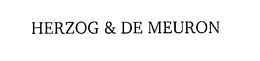 HERZOG & DE MEURON trademark