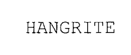 HANGRITE trademark