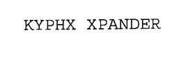 KYPHX XPANDER trademark