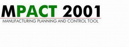 MPACT 2001 MAUFACTURING PLANNING AND CONTROL TOOL trademark