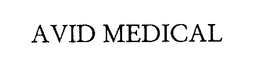 AVID MEDICAL trademark