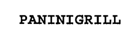 PANINIGRILL trademark